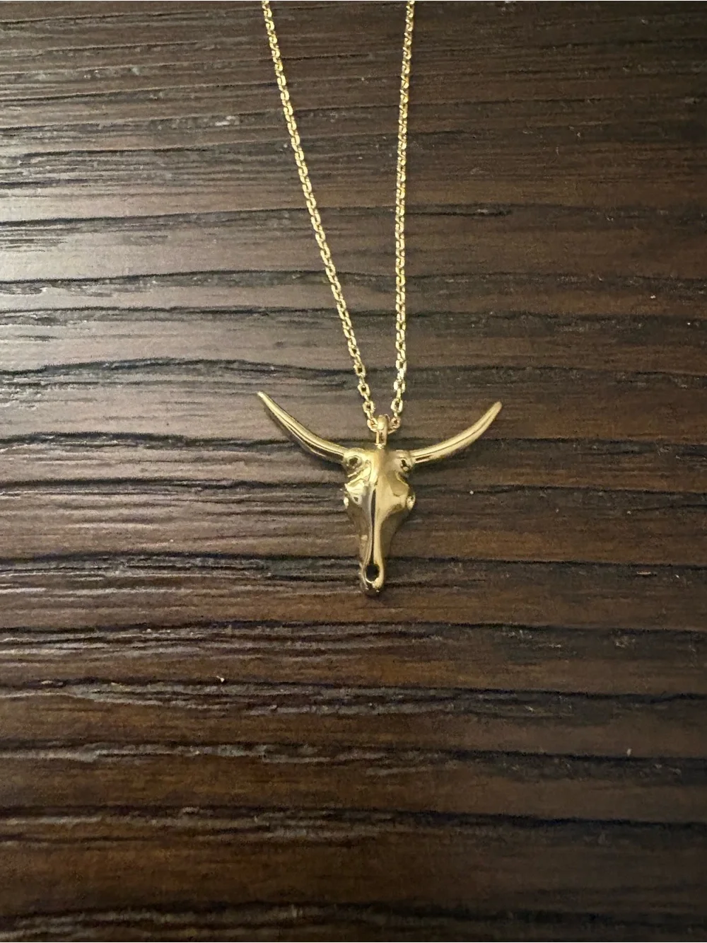 NEW Uncommon James Gold Fighter Necklace